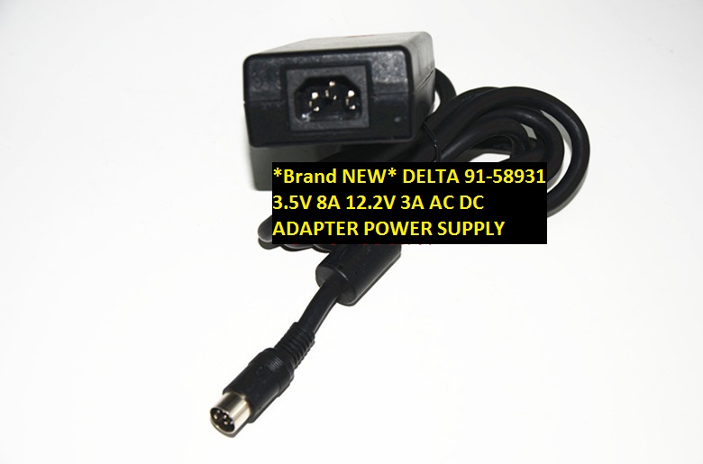 *Brand NEW* AC100-240V 12.2V 3A 3.5V 8A DELTA 91-58931 AC DC ADAPTER POWER SUPPLY